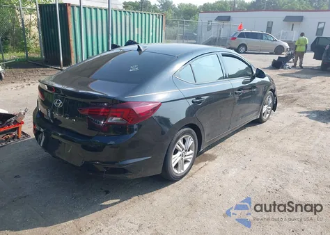 2019 Hyundai Elantra Sel из США, поврежденный, VIN 5NPD84LF8KH482515
